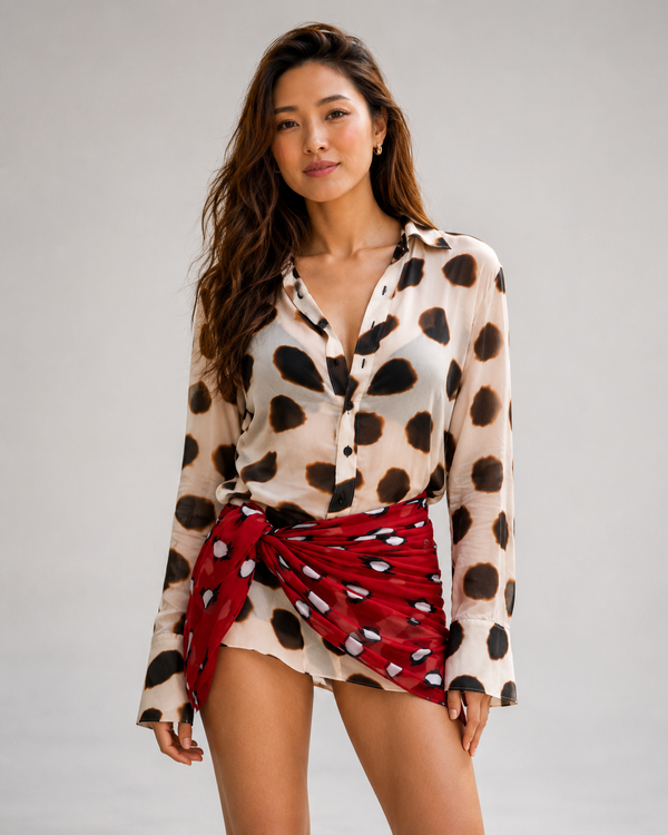 Winifred Printed Shirt Dress & Skirt Separates