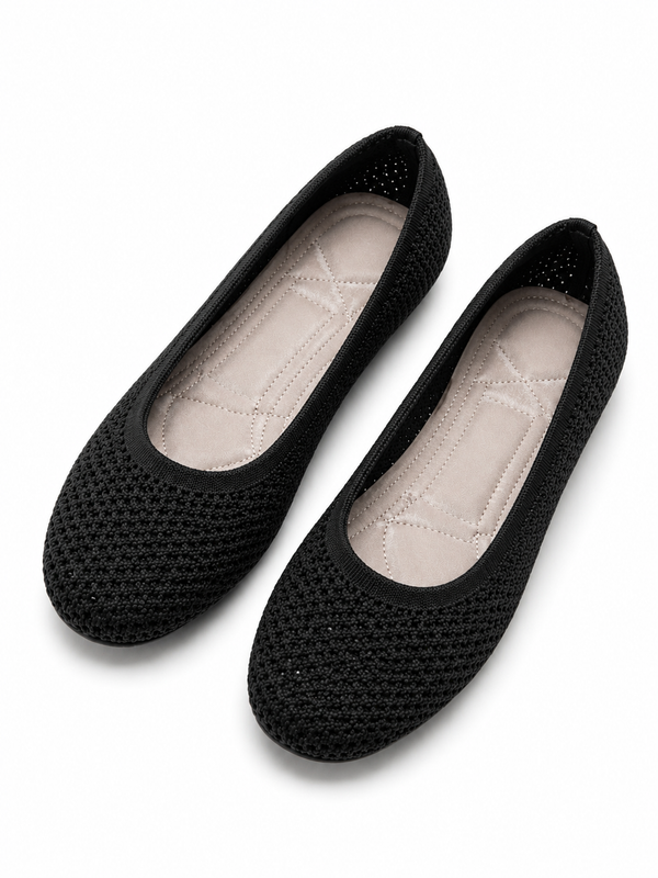 Avelisse Breathable Knit Ballet Flats