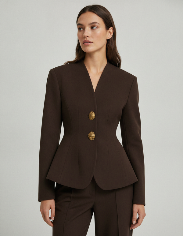 Aveline Blazer & Pencil Skirt Set