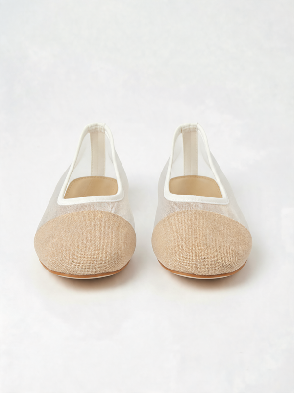 Deliana Mesh Slip-On Ballet Flats