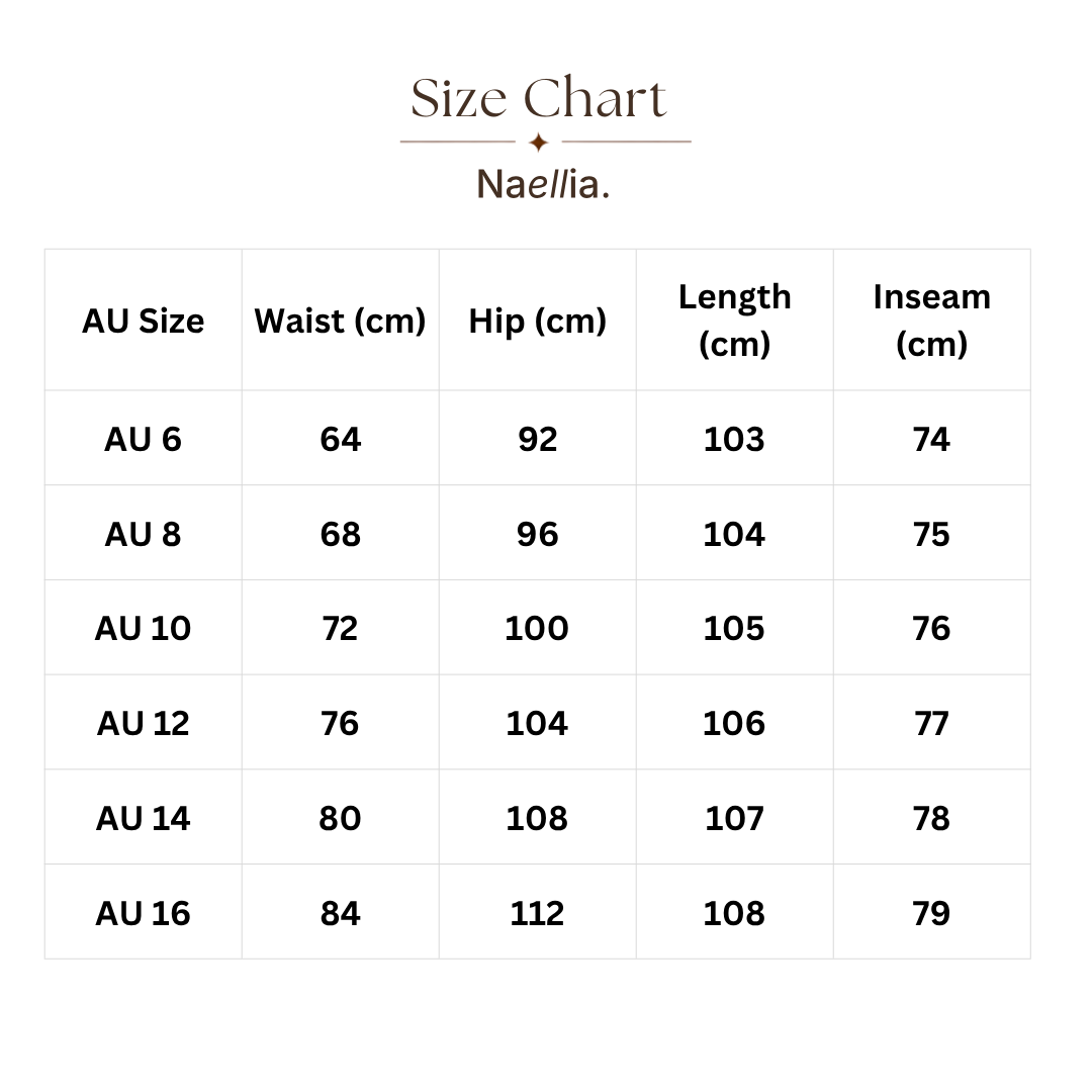 Size & fit