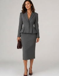 Belle Blazer & Pencil Skirt Set