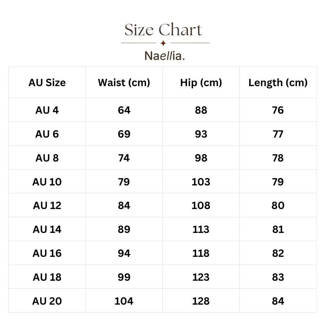 Size & fit