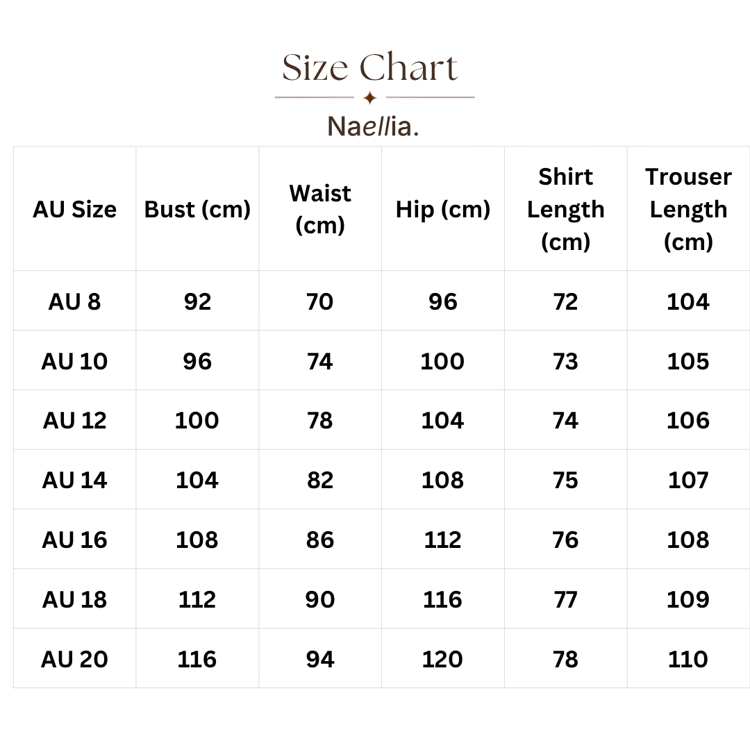 Size & fit