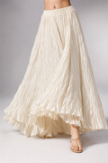 Ottavia High-Waist Pleated Maxi Skirt