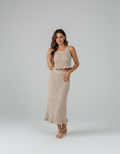 Elise Crochet Tank Top & Maxi Skirt Set