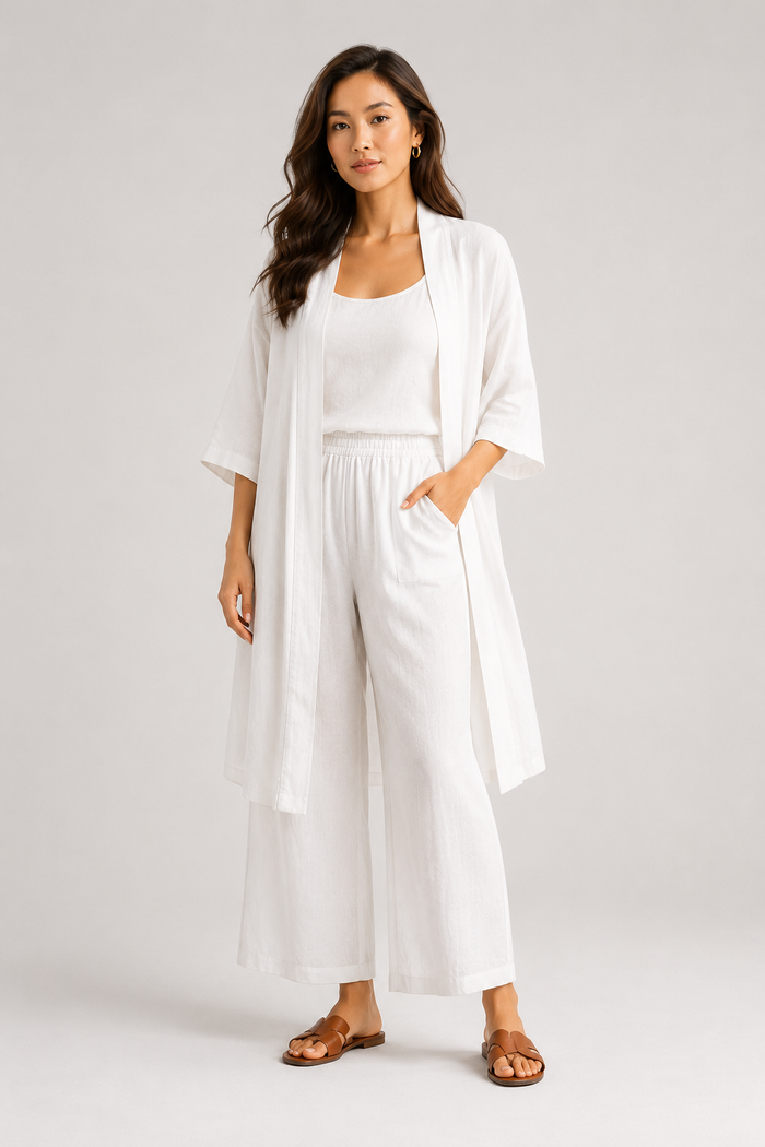 Farrah Three-Piece Top & Trouser Set