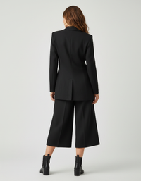 Jasmine Lapel Blazer & Mini Skirt Set