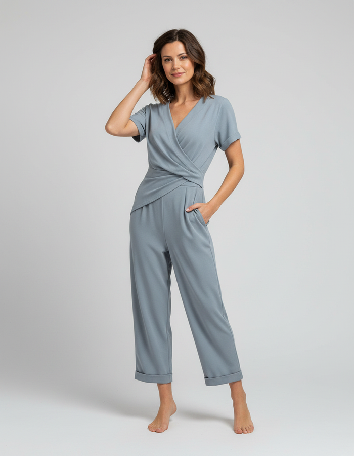 Ilaria Relaxed Top & Trouser Set