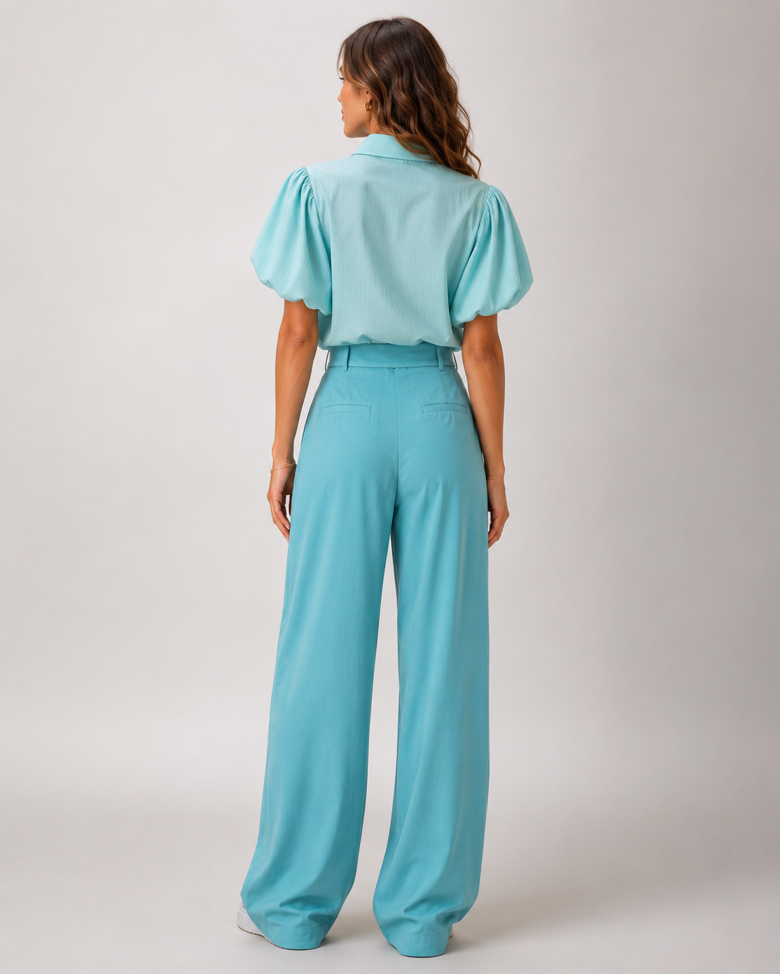 Isolde Tailored Top & Wide-Leg Trouser Set