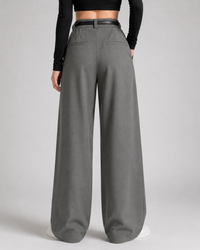 Petra High-Waist Wide-Leg Trousers