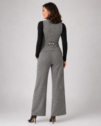 Amara Waistcoat & High-Waist Trouser Set