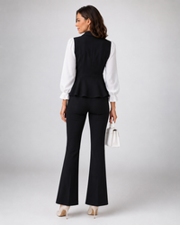 Giselle Tailored Top & Trouser Set