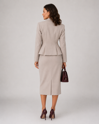 Belle Blazer & Pencil Skirt Set