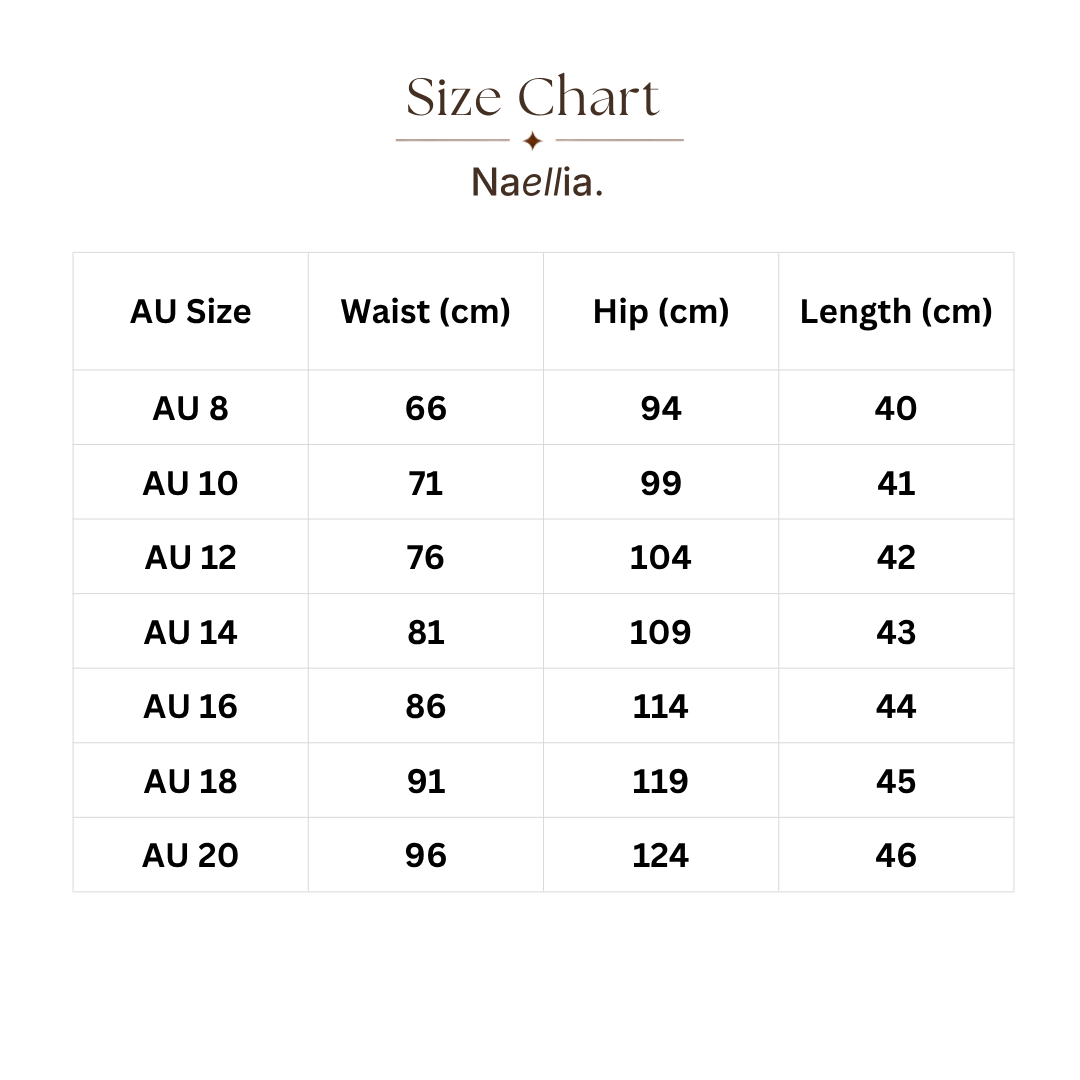 Size & fit