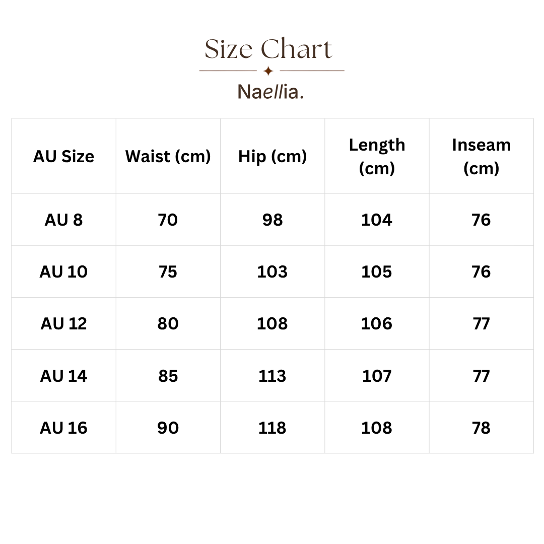 Size & fit