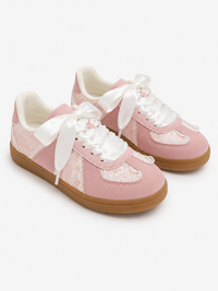 Lyrienne Metallic-Accent Casual Sneakers