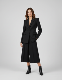 Mirelle Blazer & Wide-Leg Trouser Set
