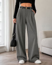Petra High-Waist Wide-Leg Trousers