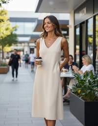Frankie Seamless V-Neck Full Slip