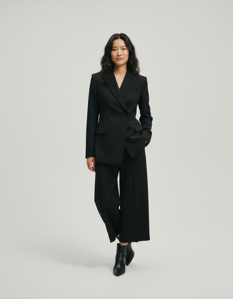 Jasmine Lapel Blazer & Mini Skirt Set