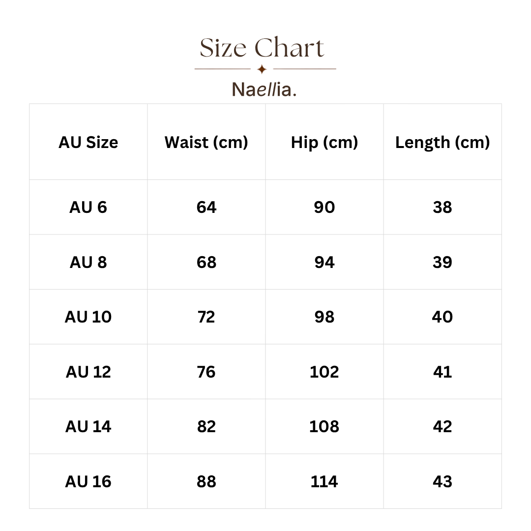 Size & fit