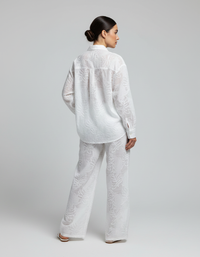 Amelie Shirt & Straight-Leg Trouser Set