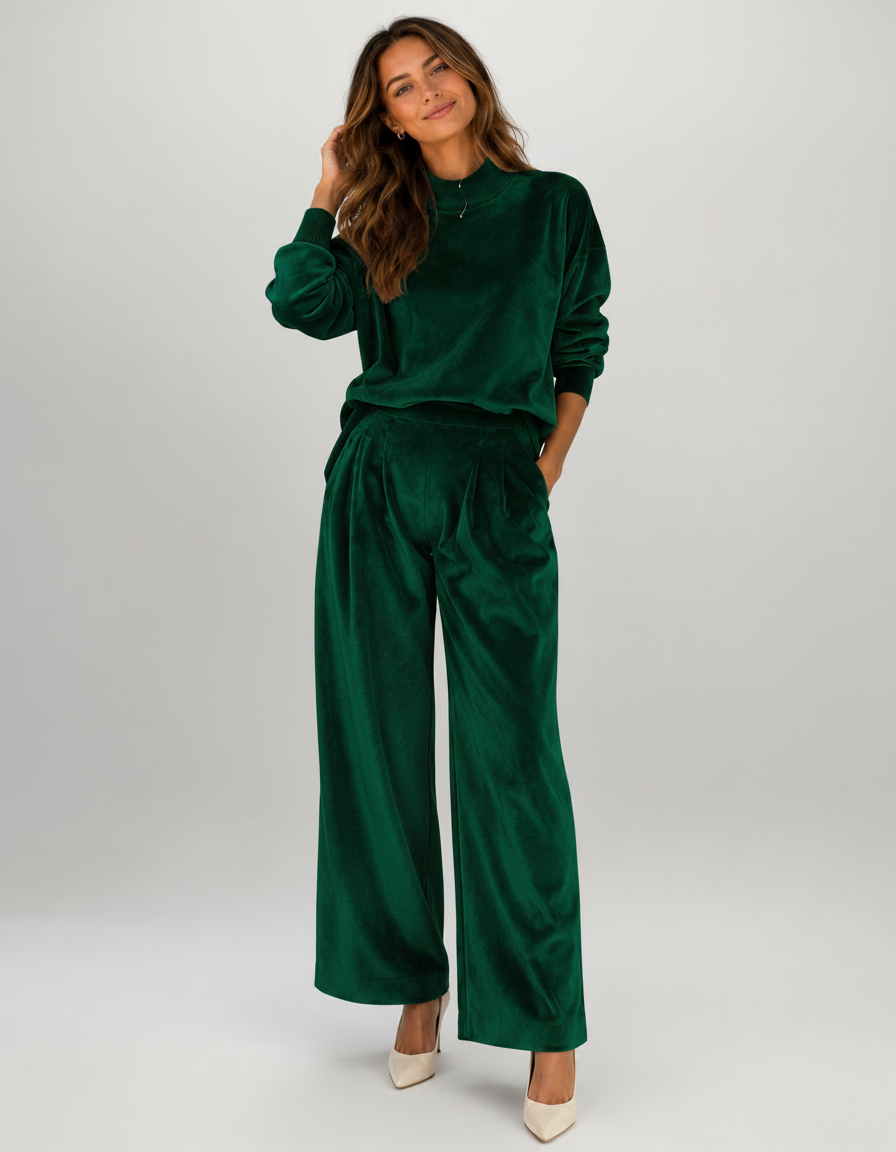 Marlowe Relaxed Top & Trouser Set