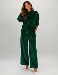 Marlowe Relaxed Top & Trouser Set
