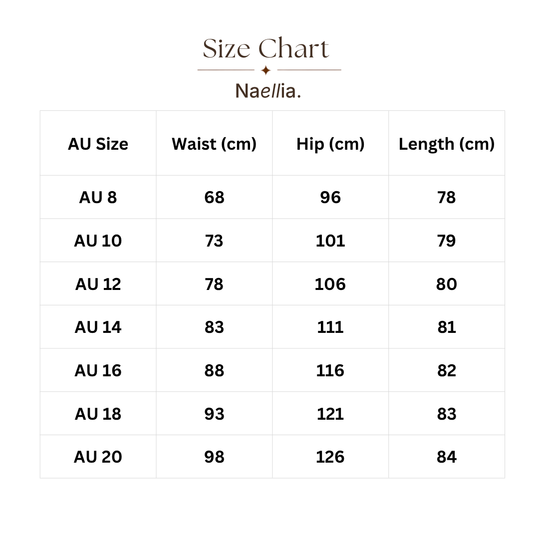 Size & fit
