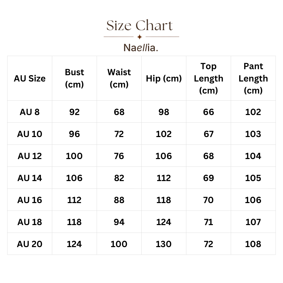 Size & fit