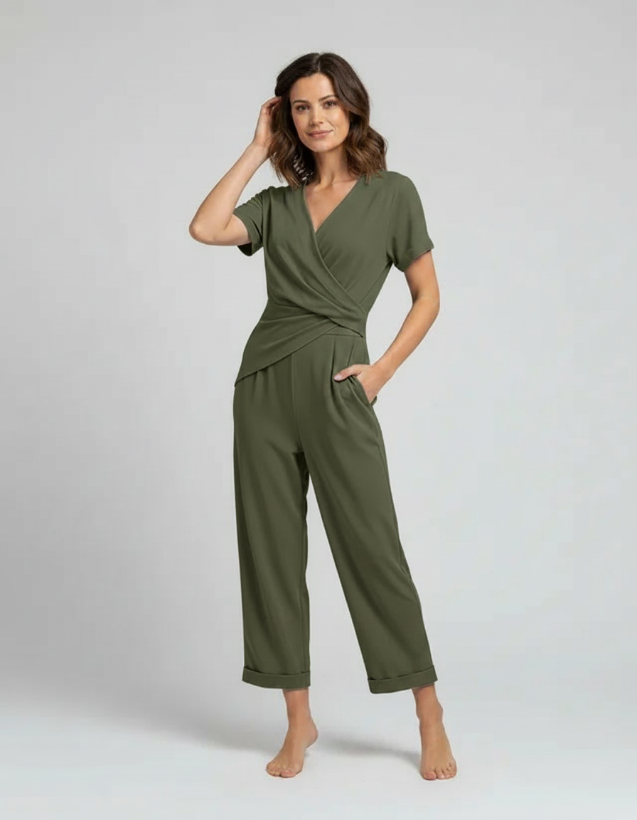 Ilaria Relaxed Top & Trouser Set