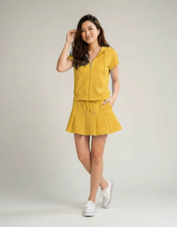 Rosalie Zip Jacket & Skirt Set