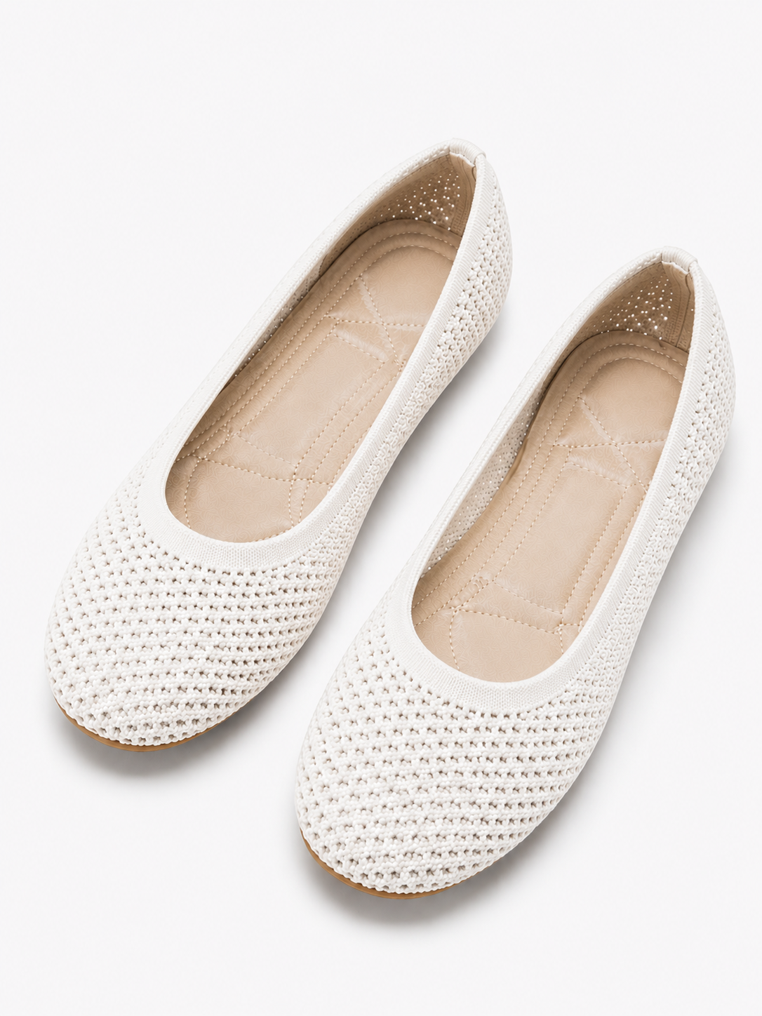 Avelisse Breathable Knit Ballet Flats