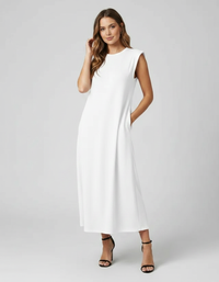 Vivienne Relaxed A-Line Maxi Dress