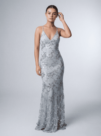 Flavie Sequin Open-Back Evening Gown - product image 4