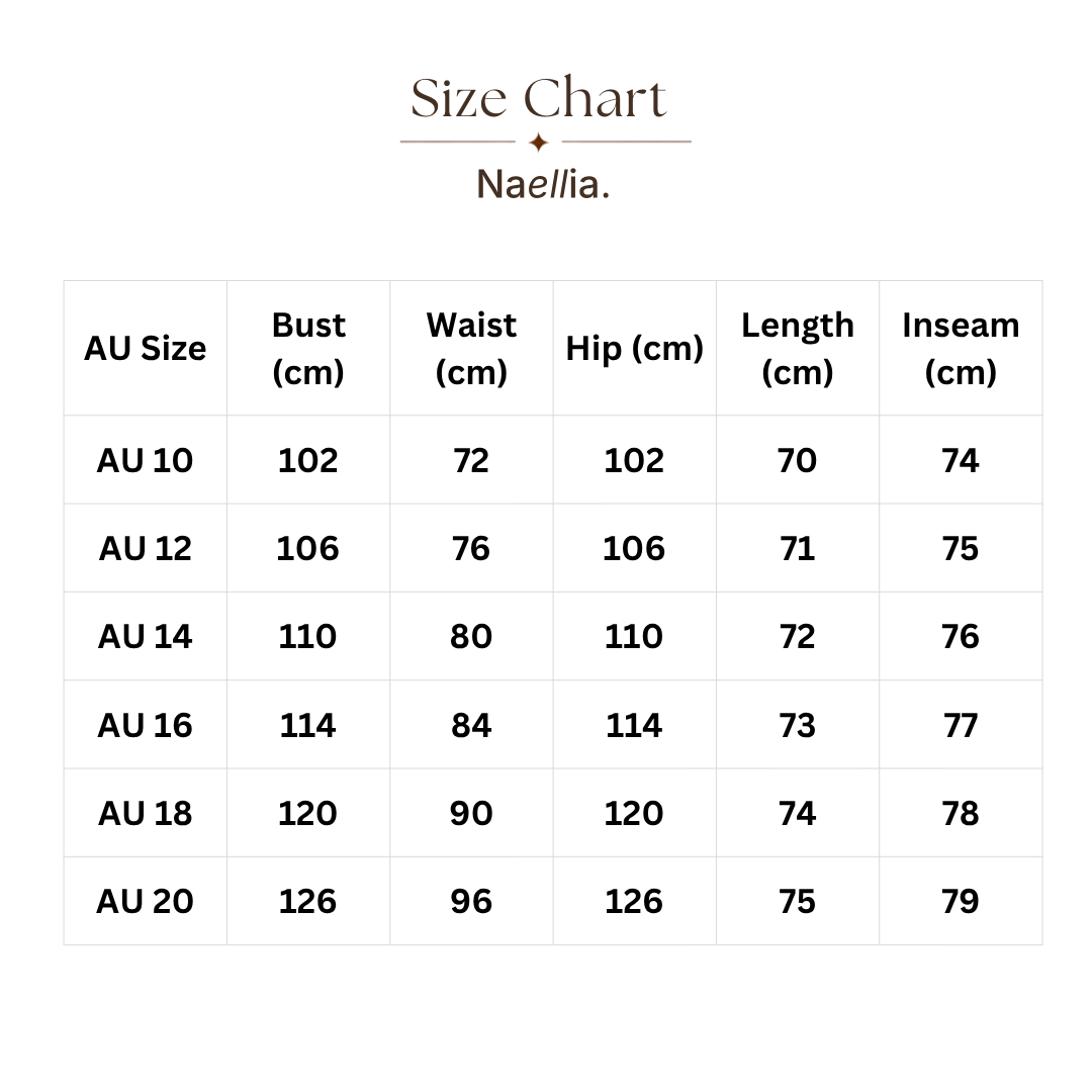 Size & fit