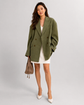 Paloma Double-Breasted Blazer & Skirt Set
