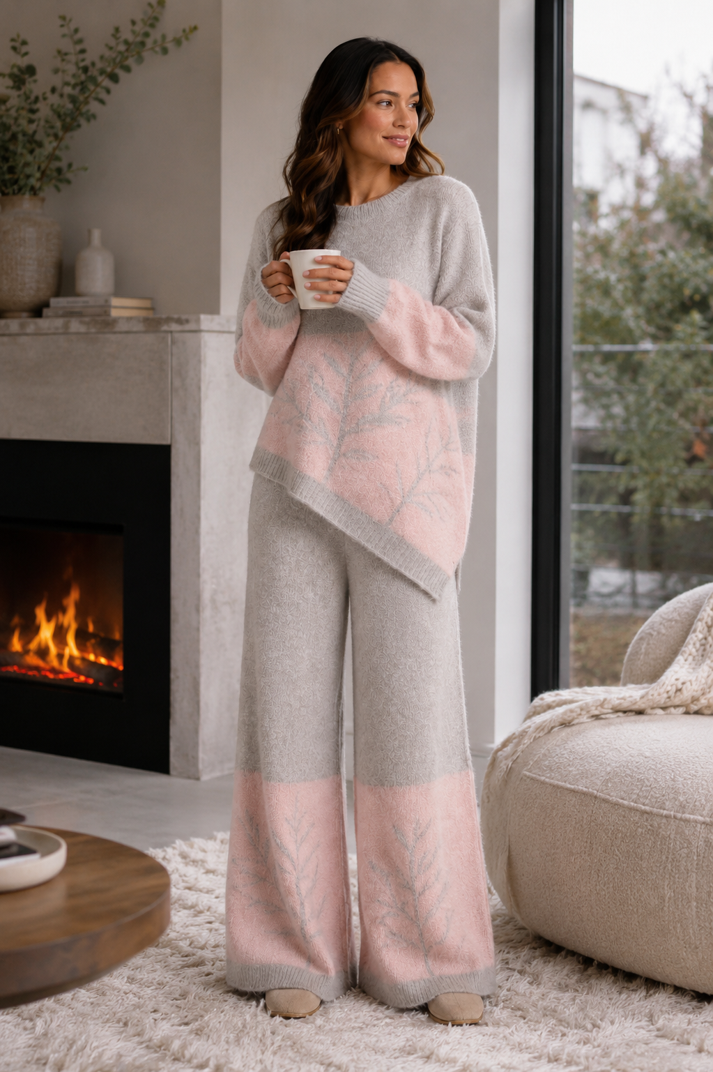 Harlow Knitted Sweater & A-Line Skirt Set