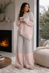 Harlow Knitted Sweater & A-Line Skirt Set