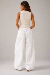 Junia High-Waist Wide-Leg Trousers