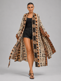 Heloise Embroidered Kaftan Beach Cover-Up