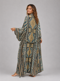 Heloise Embroidered Kaftan Beach Cover-Up