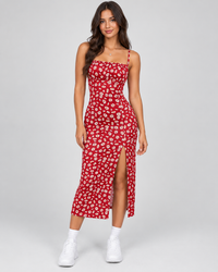 Dahlia Wrap Maxi Dress