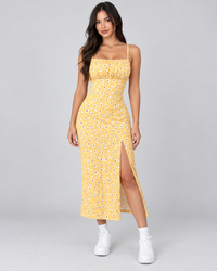 Dahlia Wrap Maxi Dress