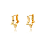Lumi Geometric Star Stud Earrings