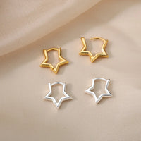 Lumi Geometric Star Stud Earrings