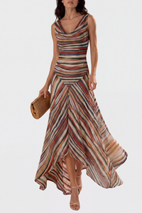 Kaula Striped Sleeveless Maxi Dress – product image 1