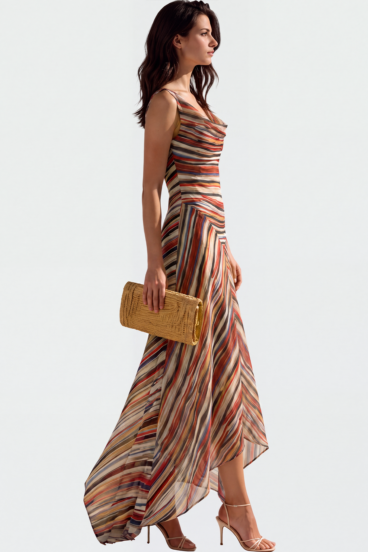 Kaula Striped Sleeveless Maxi Dress – product image 3