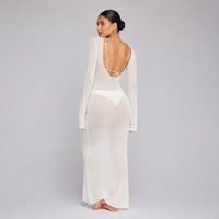 Noor Sheer Beach Cover-Up Dress